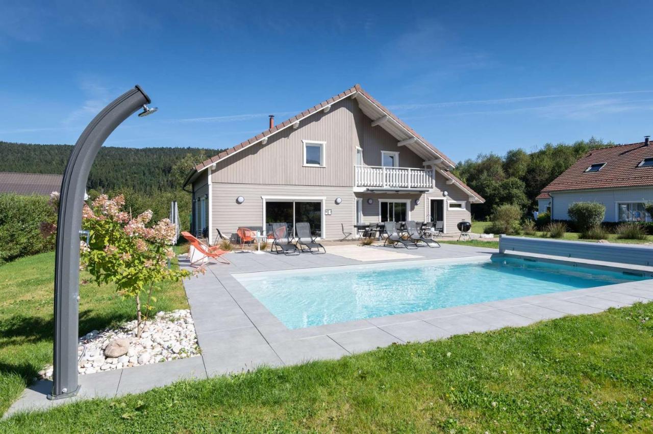 Chalet Du Bien-Etre 15P. Piscine,Spa, Hammam,Petanque,Basket Gérardmer Exteriér fotografie