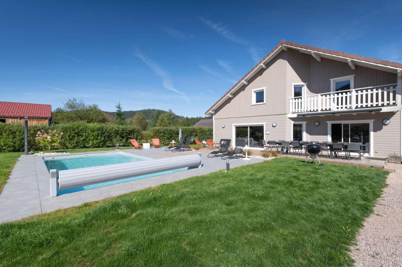 Chalet Du Bien-Etre 15P. Piscine,Spa, Hammam,Petanque,Basket Gérardmer Exteriér fotografie