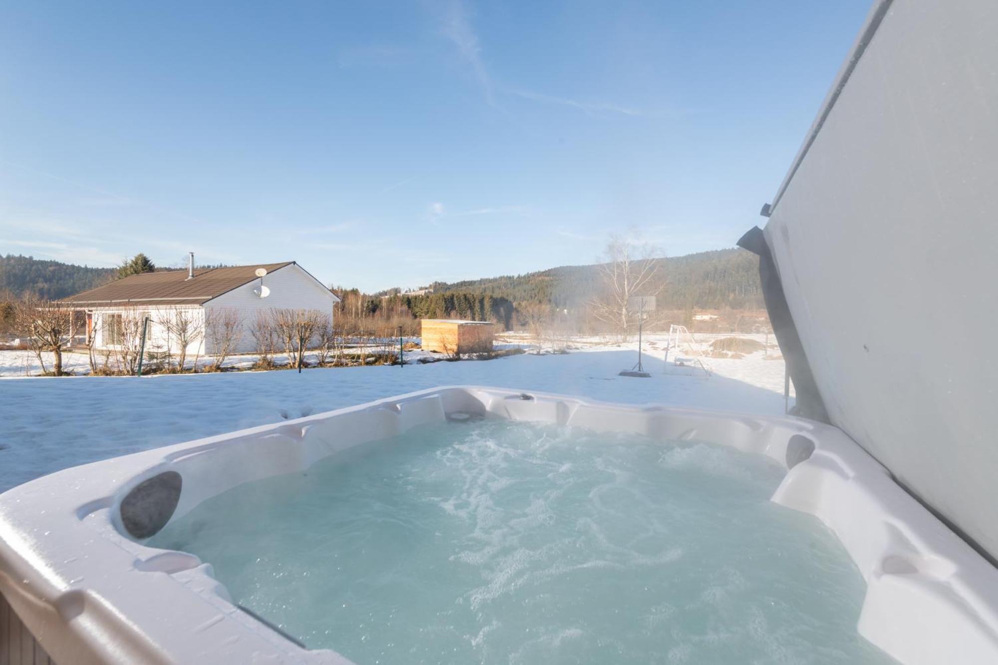 Chalet Du Bien-Etre 15P. Piscine,Spa, Hammam,Petanque,Basket Gérardmer Exteriér fotografie