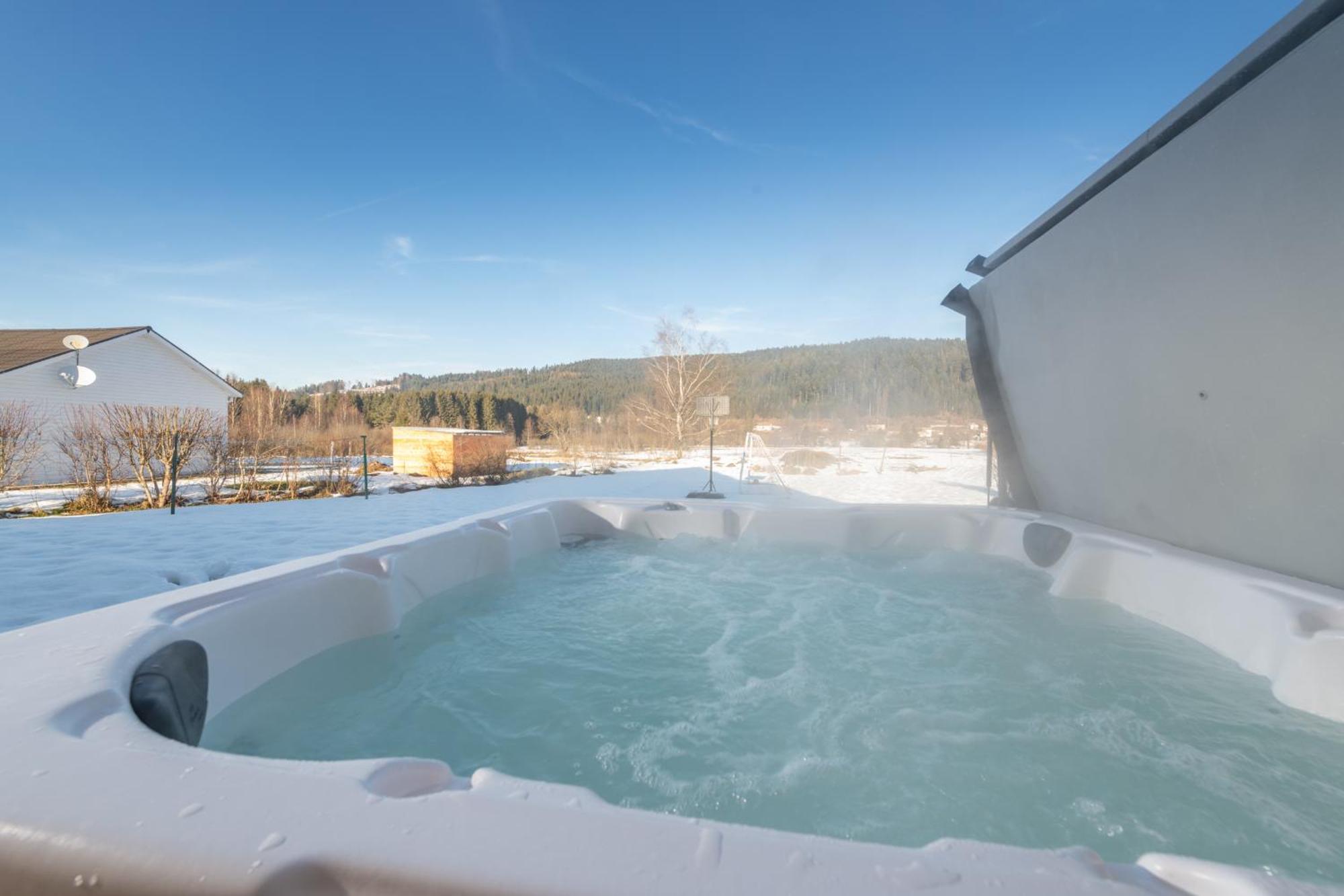 Chalet Du Bien-Etre 15P. Piscine,Spa, Hammam,Petanque,Basket Gérardmer Exteriér fotografie